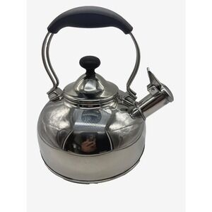 Chantal 1.8 qt (1.7 liter) Classic Stainless Steel Tea Kettle - Whistle - Clean!